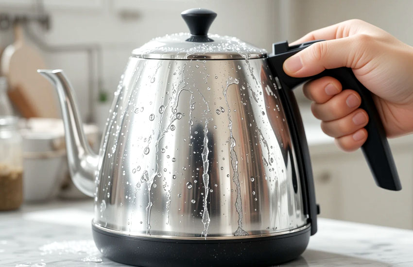 Descale a Kettle with Lemon