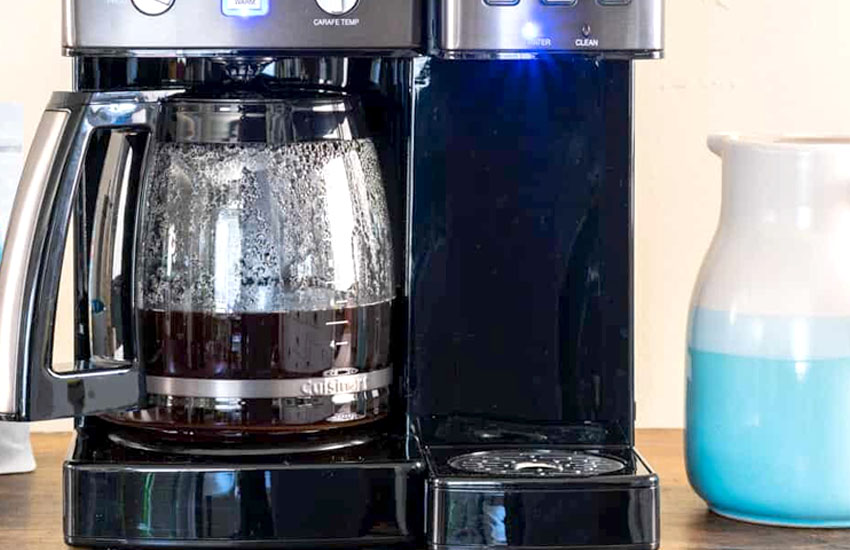 How to Clean Cuisinart Coffee Maker K-Cup Side