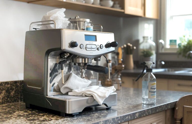 How to Clean Espresso Machine with Vinegar