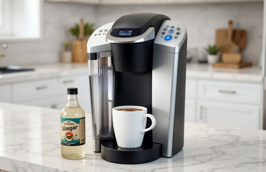 Descale Keurig Slim with Vinegar