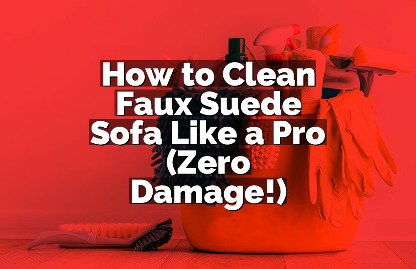 How to Clean Faux Suede Sofa Like a Pro (Zero Damage!)