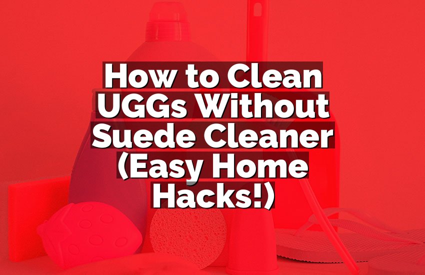How to Clean UGGs Without Suede Cleaner (Easy Home Hacks!)