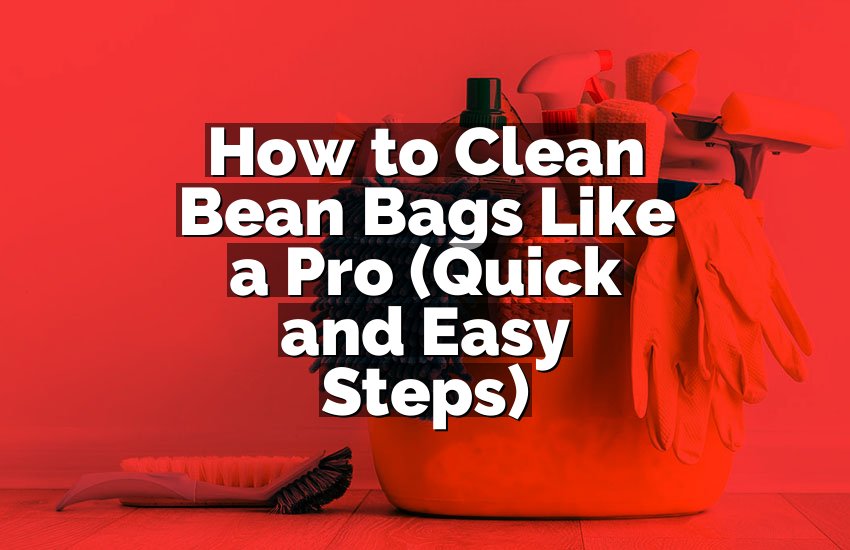 How to Clean Bean Bags Like a Pro (Quick and Easy Steps)
