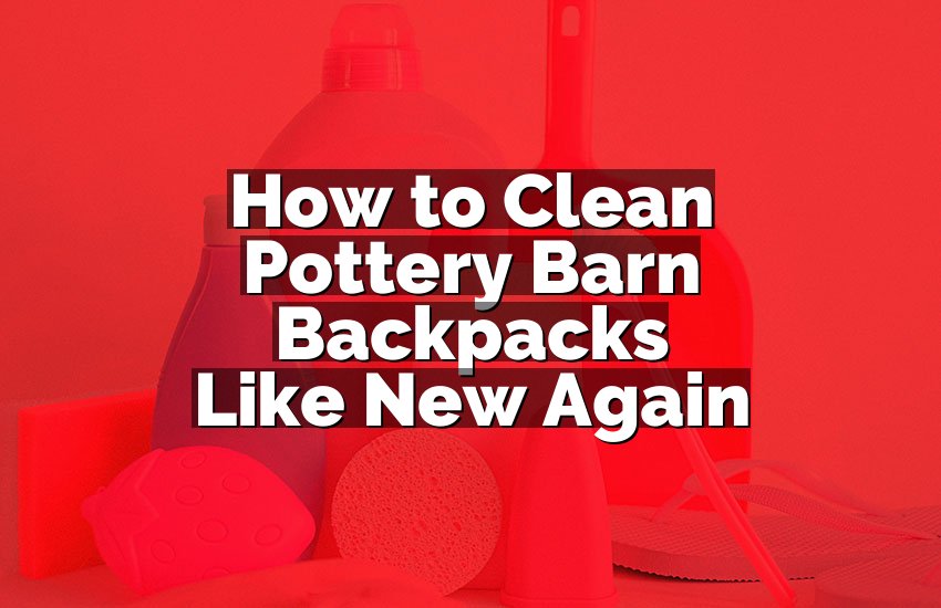How to Clean Pottery Barn Backpacks Like New Again