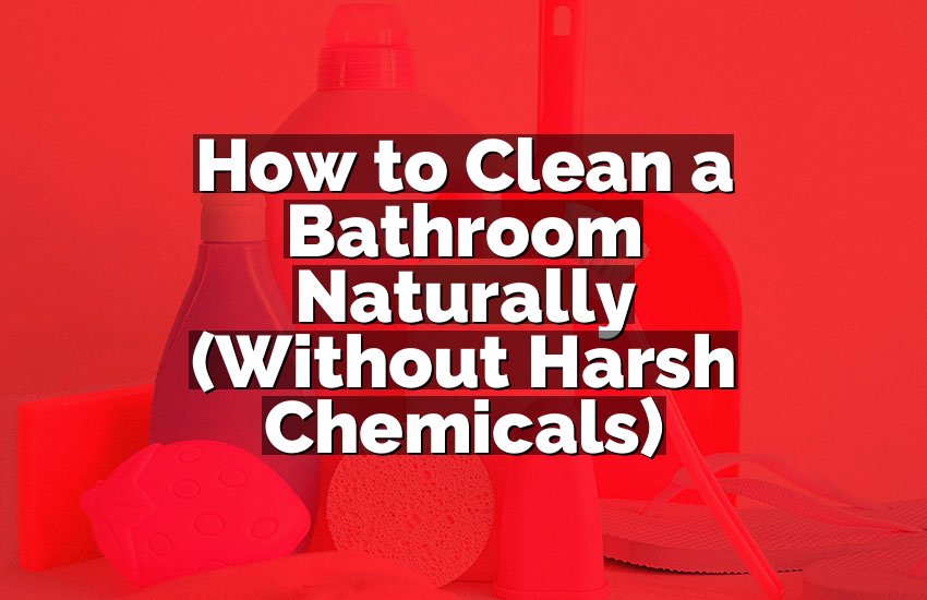 How to Clean a Bathroom Naturally (Without Harsh Chemicals)