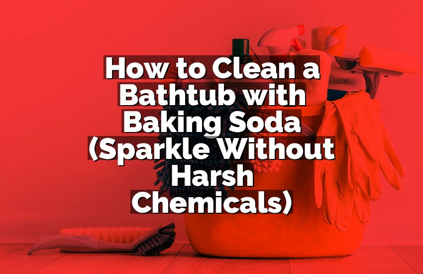How to Clean a Bathtub with Baking Soda (Sparkle Without Harsh Chemicals)