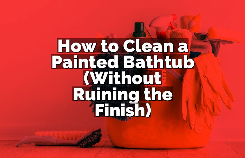 How to Clean a Painted Bathtub (Without Ruining the Finish)