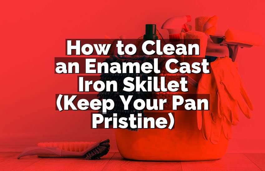 How to Clean an Enamel Cast Iron Skillet (Keep Your Pan Pristine)