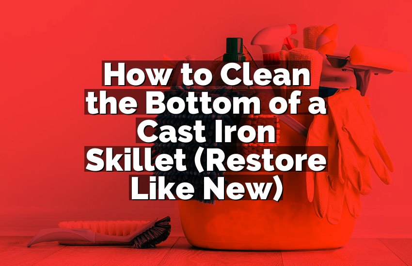 How to Clean the Bottom of a Cast Iron Skillet (Restore Like New)