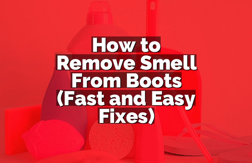 How to Remove Smell From Boots (Fast and Easy Fixes)