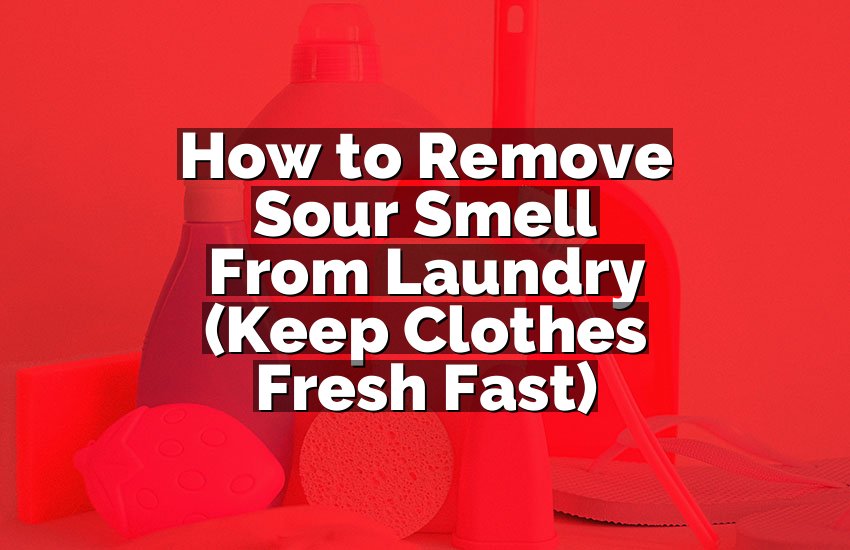 How to Remove Sour Smell From Laundry (Keep Clothes Fresh Fast)
